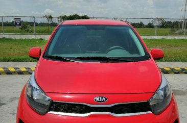 Red Kia Picanto 2018 for sale in Manila