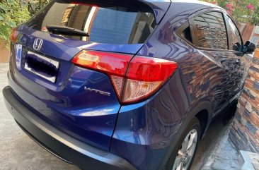 Blue Honda Hr-V 2017 for sale in Automatic