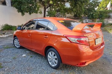 Selling Orange Toyota Vios 2016 in Manila