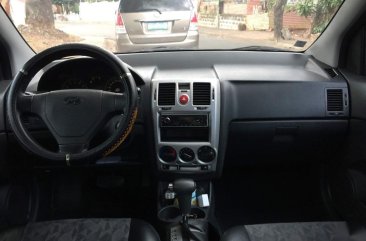 Black Hyundai Getz 2007 for sale in Automatic