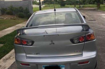 Silver Mitsubishi Lancer 2010 for sale in Manila