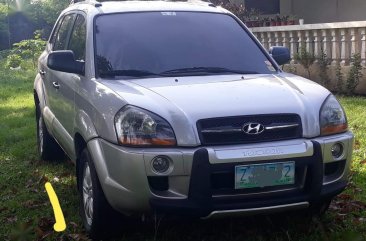 Selling Silver Hyundai Tucson 2007 in Manila