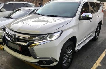 Pearl White Mitsubishi Montero Sport 2016 for sale in Manila