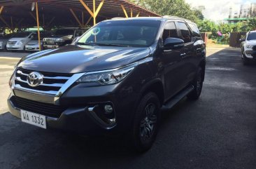 Black Toyota Fortuner 2017 for sale in Mandaluyong