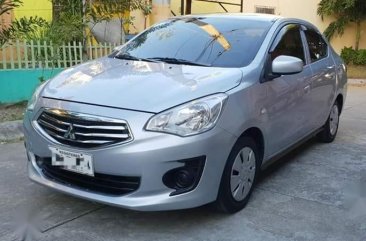 Silver Mitsubishi Mirage g4 2015 for sale in Automatic