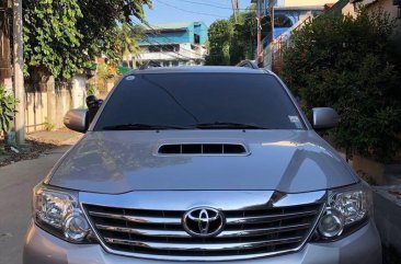 Selling Silver Toyota Fortuner 2015 in Manila