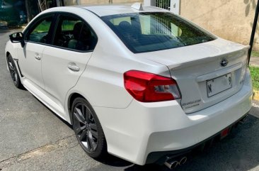 Pearl White Subaru Wrx 2017 for sale in Automatic