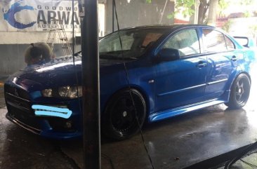 Selling Blue Mitsubishi Lancer 2012 in Manila