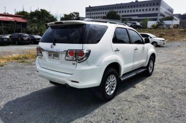 White Toyota Fortuner 2014 for sale in Automatic