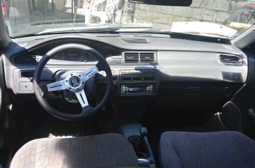 Blue Honda Civic 1995 for sale in Quezon City