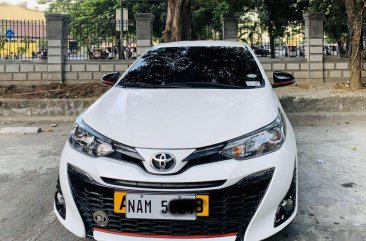 White Toyota Yaris 2018 for sale in Automatic