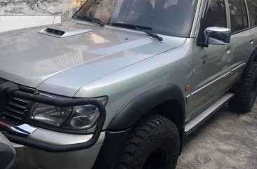 Grey Nissan Patrol 2002 for sale in Quezon