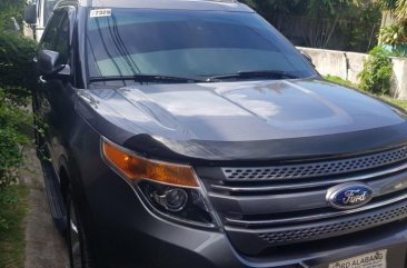 Grey Ford Explorer 2014 for sale in Automatic