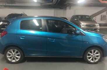 Blue Mitsubishi Mirage 2015 for sale in Automatic