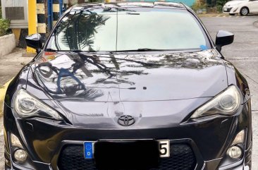 Black Toyota 86 2013 for sale in Manila