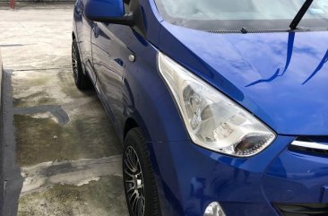 Blue Hyundai Eon 2014 for sale in Manual