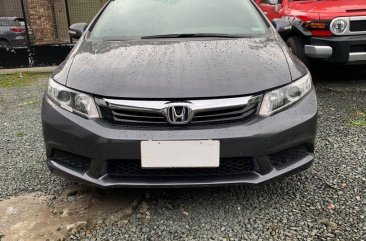 Grey Honda Civic 2014 for sale in Automatic