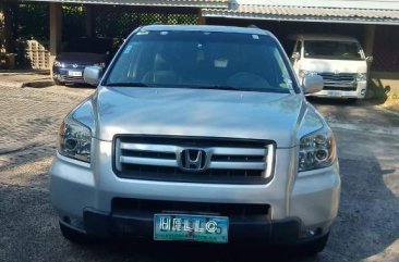 Silver Honda Pilot 2007 for sale in Automatic