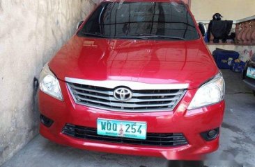 Selling Red Toyota Innova 2013 in Taguig