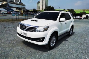 White Toyota Fortuner 2014 for sale in Automatic