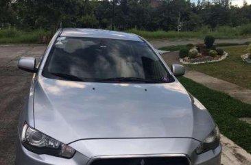 Silver Mitsubishi Lancer 2010 for sale in Manila