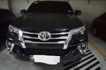 Selling Black Toyota Fortuner 2019 in Cebu City