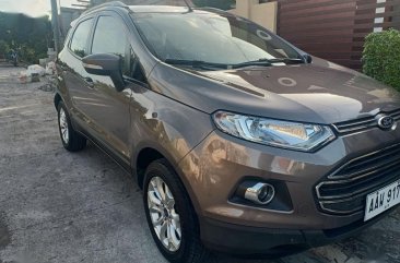 Brown Ford Ecosport 2014 for sale in Bacolod