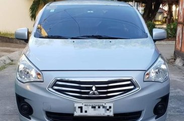 Silver Mitsubishi Mirage g4 2015 for sale in Automatic