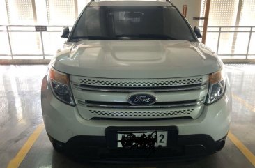 White Ford Explorer 2014 for sale in Salcedo