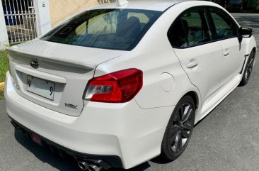 Pearl White Subaru Wrx 2017 for sale in Automatic