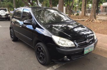 Black Hyundai Getz 2007 for sale in Automatic