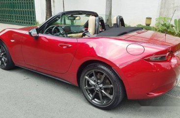 Red Mazda Mx-5 2018 for sale in Quezon City