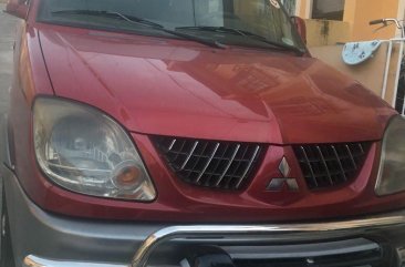 Red Mitsubishi Adventure 2006 for sale in Manual