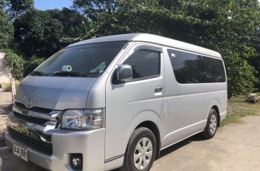 Silver Toyota Hiace 2015 for sale in Manila