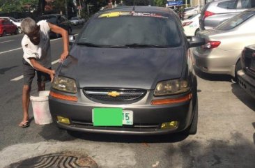 Grey Chevrolet Aveo 2008 for sale in Manila