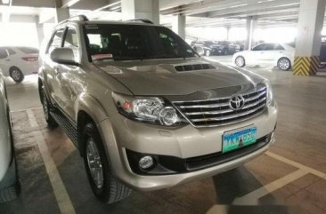 Selling Beige Toyota Fortuner 2013 in Cebu