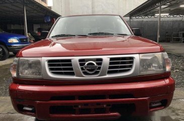 Red Nissan Frontier Navara 2009 for sale in Quezon City 