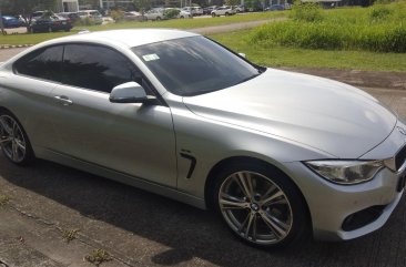 Silver Bmw 420D 2015 for sale in Manila