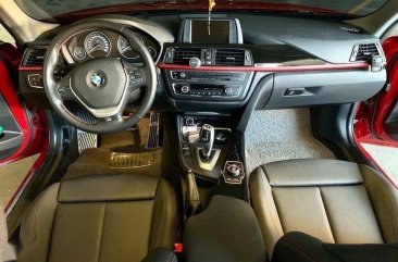 Red Bmw 320D 2014 for sale in Manila