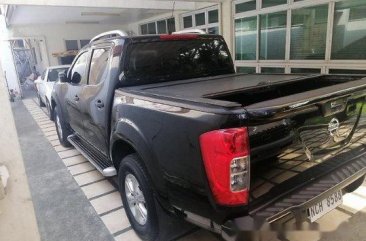 Black Nissan Navara 2017 for sale in Automatic