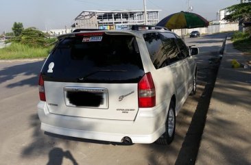 Pearl White Mitsubishi Grandis 2008 for sale in Quezon City