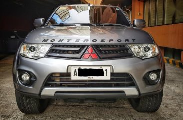 Grey Mitsubishi Montero sport 2014 for sale in Mandaluyong