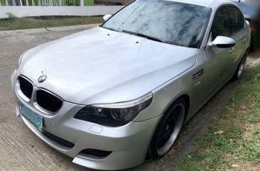 Silver Bmw 530D 2004 for sale in Automatic