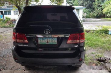 Black Toyota Fortuner 2008 for sale in Indang