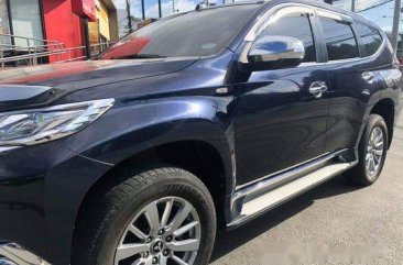 Blue Mitsubishi Montero Sport 2017 for sale in Quezon City