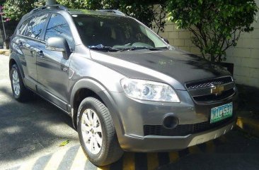 Grey Chevrolet Captiva 2009 Automatic for sale 