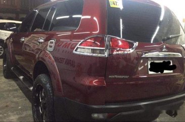 Sell Red 2014 Mitsubishi Montero Sport at 90000 km