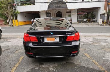 Black Bmw 740Li 2009 for sale in Automatic