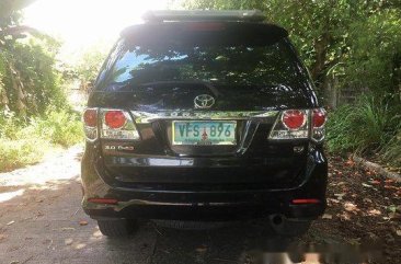 Black Toyota Fortuner 2013 Automatic for sale 