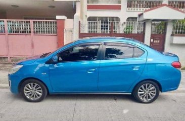 Sell Blue 2016 Mitsubishi Mirage G4 at 33000 km 